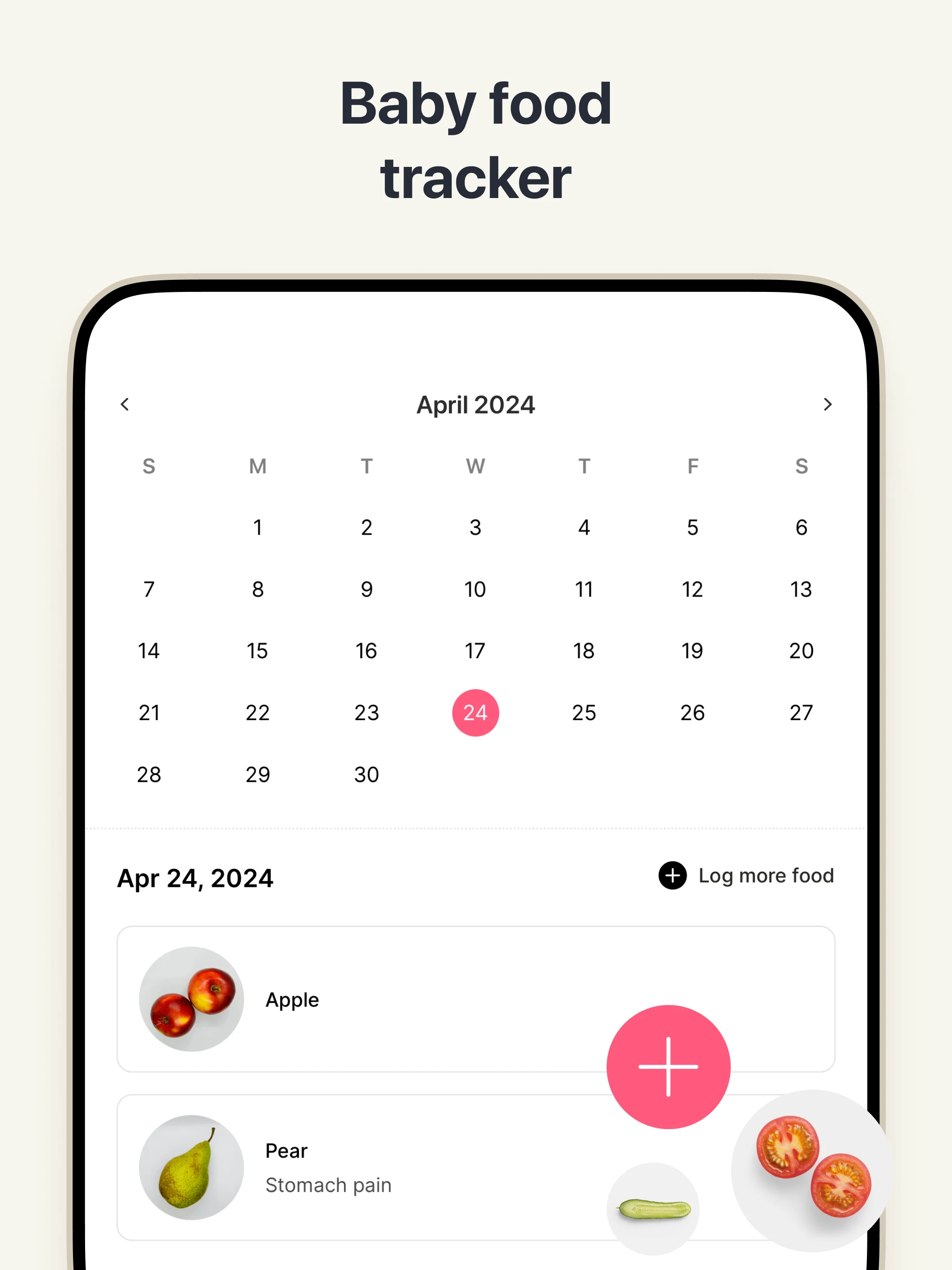 Starting Solids: Baby Food screenshot