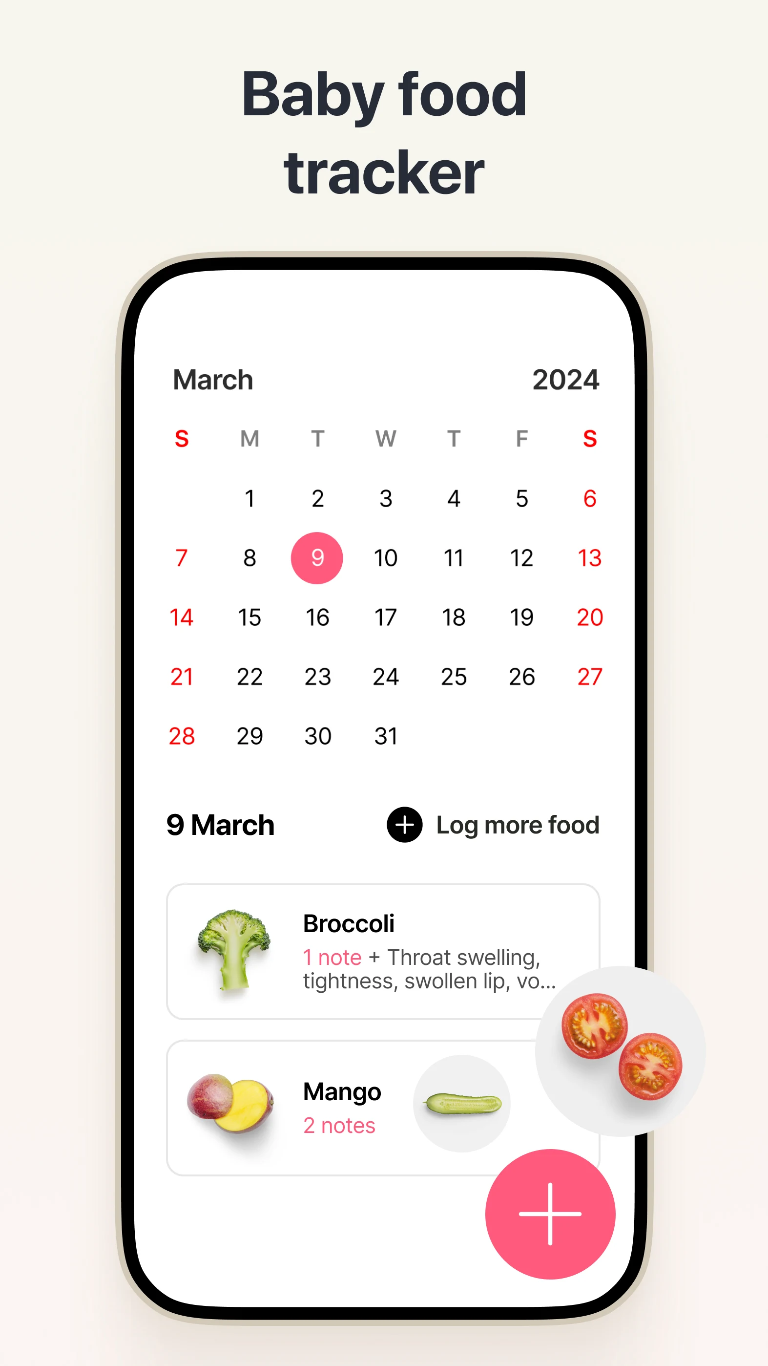 Starting Solids: Baby Food screenshot